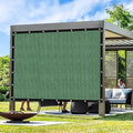 Artpuch Outdoor Pergola Shade Cover 7' X 9' Sun Shade Cloth with Grommets, 90% UV Protection Canopy Patio Privacy Screen (Customized Available) GN107, Green