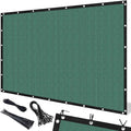 Artpuch 90% Sun Shade Cloth, 6 x 12 FT Pergola Shade Cover Canopy with Grommets, Sun Screen Fabric Tarp for Patio, Outdoor, Garden, Backyard, Green