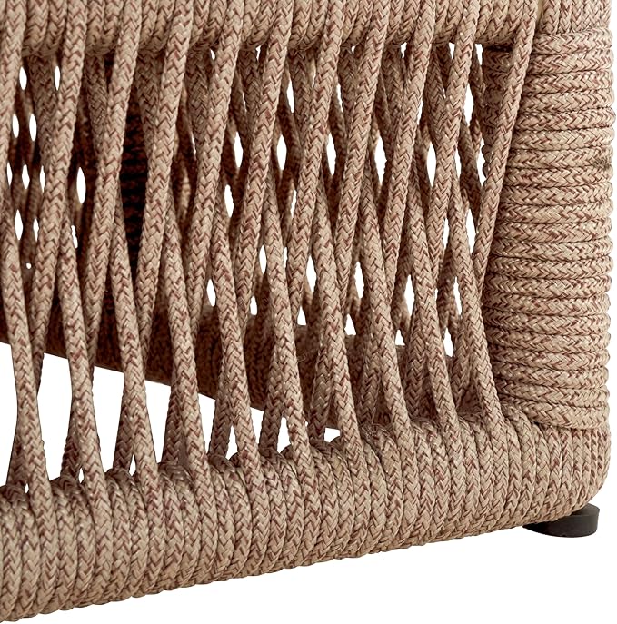 SAFAVIEH Outdoor Collection Gillian Heather Tan & Hunter Green Stripe Chaise Lounge Chair (Fully Assembled)