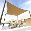 Tronssien Rectangle 10'x13' Sun Shade Sail,95% UV Blockage Canopy Awning for Outdoor Patio and Garden, Yard Activities