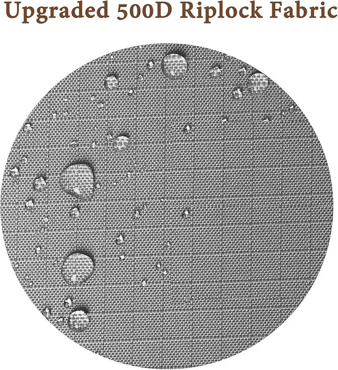 SCOCANOPY Gray Ripstop Replacement Cover Fit for Home Depot Hampton Bay Pergola # GFM00467F,GFM00469A