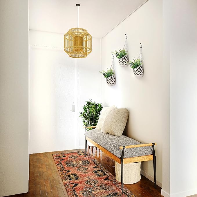 3 Packs Hanging Planters for Indoor Plants up to 4 in., Wall Plant Holder | Plant Hanger Indoor, Wall Planters for Indoor Plants, Hanging Plant (3PK, for 4 inch Pot)