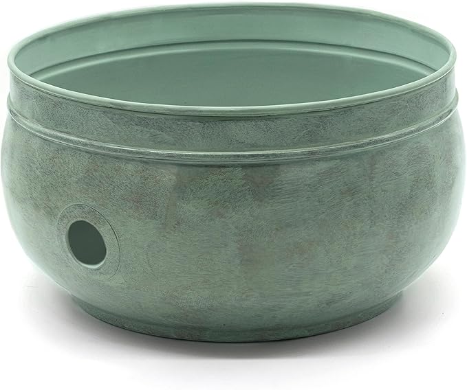 Sonoma Hose Pot - Blue Verde Brass by Good Directions