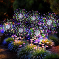 Solar Lights Outdoor, 120LED 6pack Fairy Garden Lights Decor for Outside Fireworks Lights Solar Powered for Yard, Patio, Pathway, Walkway, Balcony,Multicolor