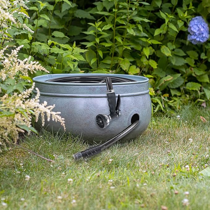 Sonoma Hose Pot - Blue Verde Brass by Good Directions