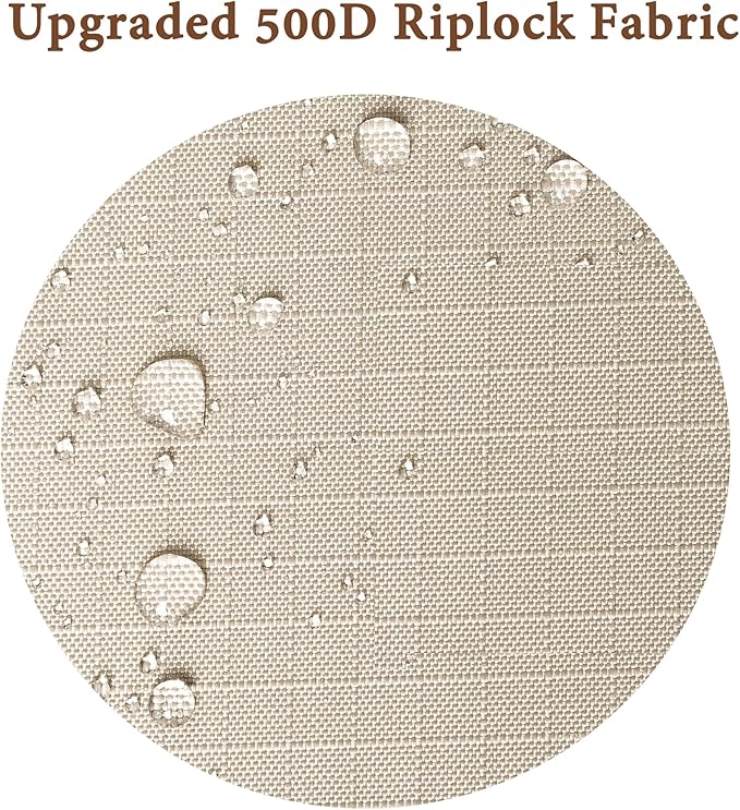 SCOCANOPY Light Beige Replacement Cover Compatible with Home Depot Hampton Bay Pergola # GFM00467F,GFM00469A