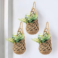 3 Packs Hanging Planters for Indoor Plants up to 4 in., Wall Plant Holder | Plant Hanger Indoor, Wall Planters for Indoor Plants, Hanging Plant (3PK, for 4 inch Pot)