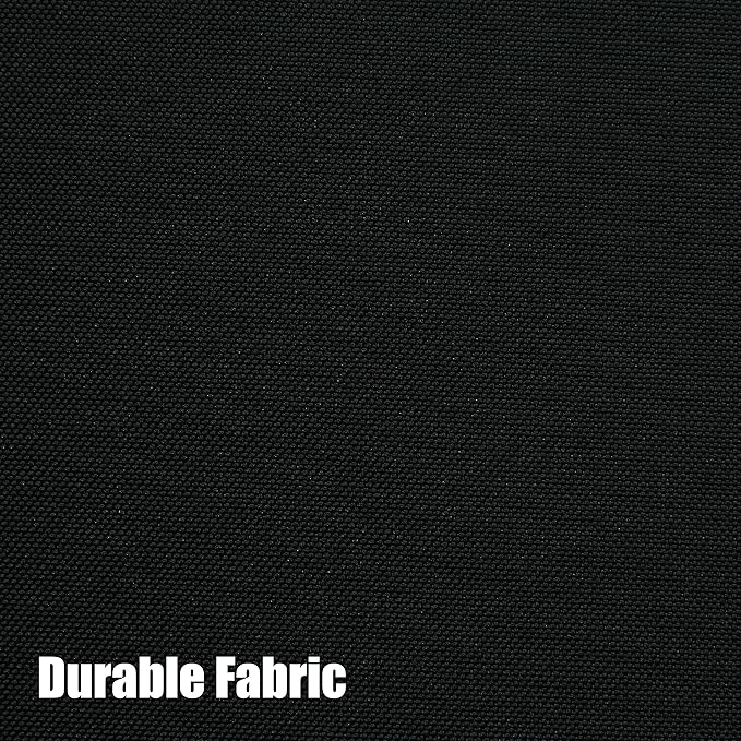 BONZER Waterproof Outdoor Curtains for Patio Porch Pergola Cabana Light Filtering Privacy Grommet Indoor Curtain Panels for Bedroom Living Room, 1 Panel, 54W x 108L inch, Black