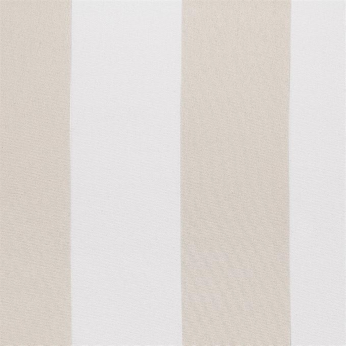 Sun Zero Valencia Cabana Stripe Indoor/Outdoor UV Protectant Energy Efficient Grommet Curtain Panel Pair, 54" x 95", 2-Pack