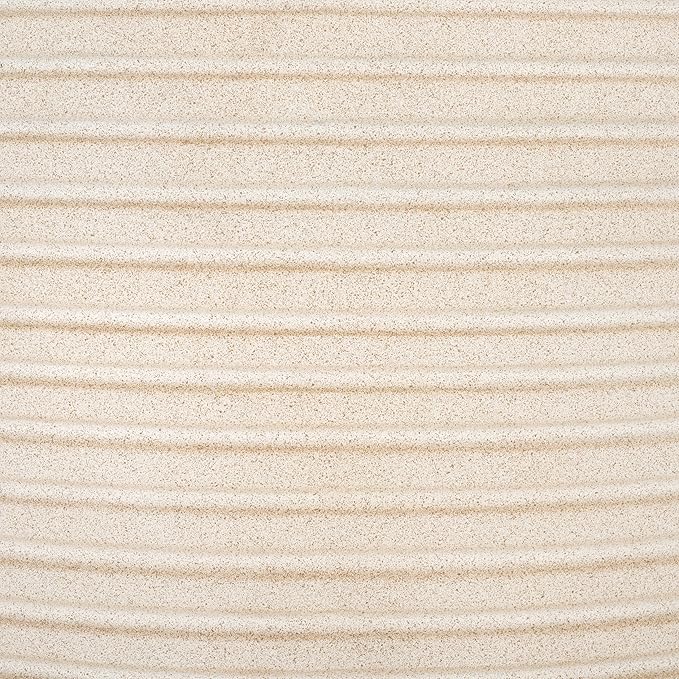 SAFAVIEH Outdoor Collection Nardo Beige Cement Ficonstone Planter Pot