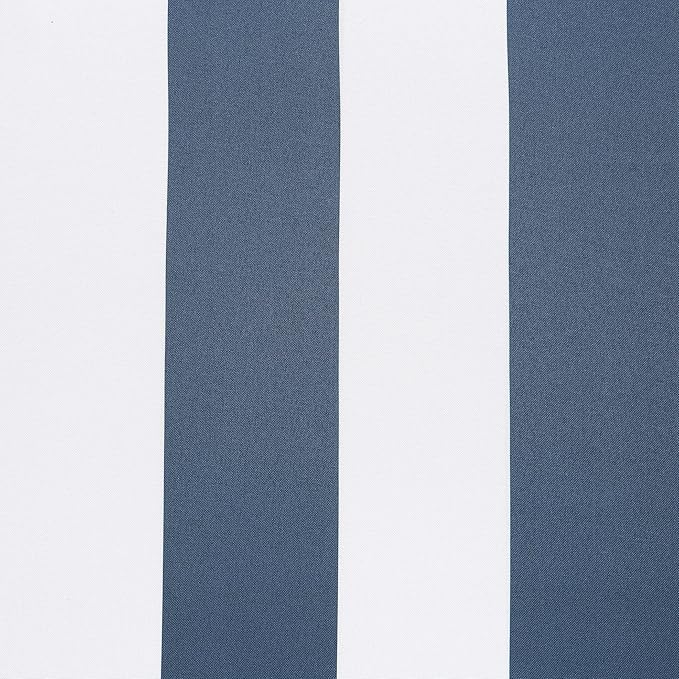 Sun Zero Valencia Cabana Stripe Indoor/Outdoor UV Protectant Energy Efficient Grommet Curtain Panel