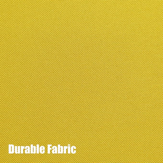 BONZER Outdoor Waterproof Curtains for Patio Privacy Grommet Light Filtering Outside Curtains for Gazebo, Porch, Pergola, Pavilion, 1 Panel, 54W x 108L inch, Yellow