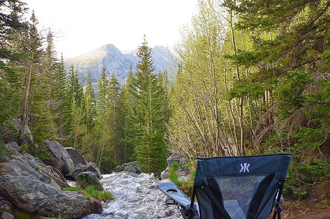 Kijaro XXL Dual Lock Portable Camping Chair - Supports Up to 400lbs - Enjoy The Outdoors in a Versatile Folding Sports & Outdoor Chair